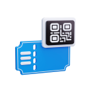 QR code-ticket-scan-entry-digital